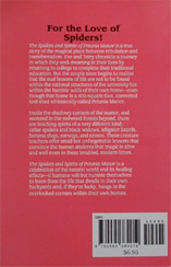 The Spiders & Spirits of Petunia Manor - Back Cover