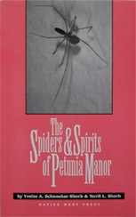 The Spiders & Spirits of Petunia Manor - Front Cover